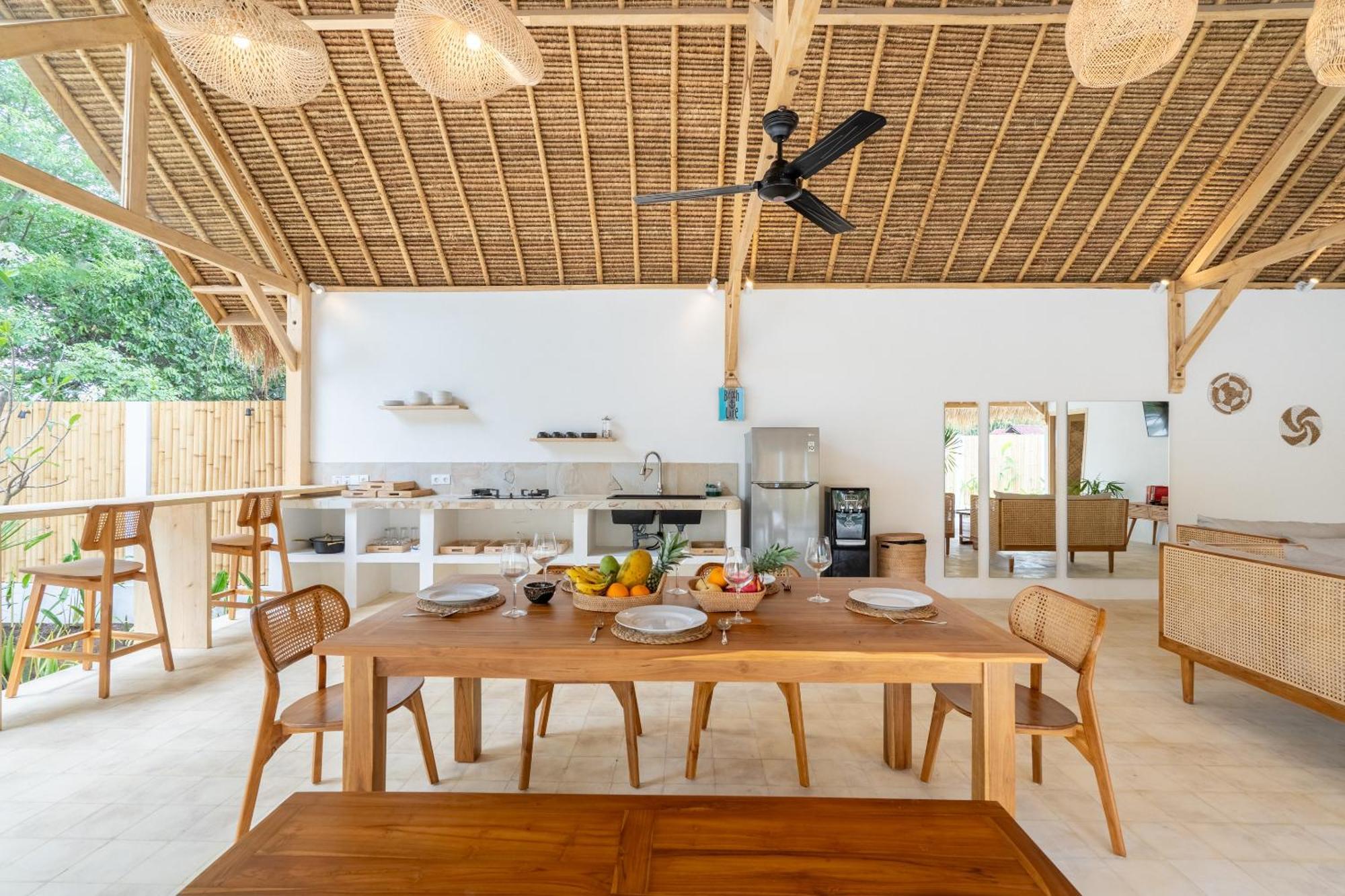 Villa Kelapa Kucing Gili Air Extérieur photo