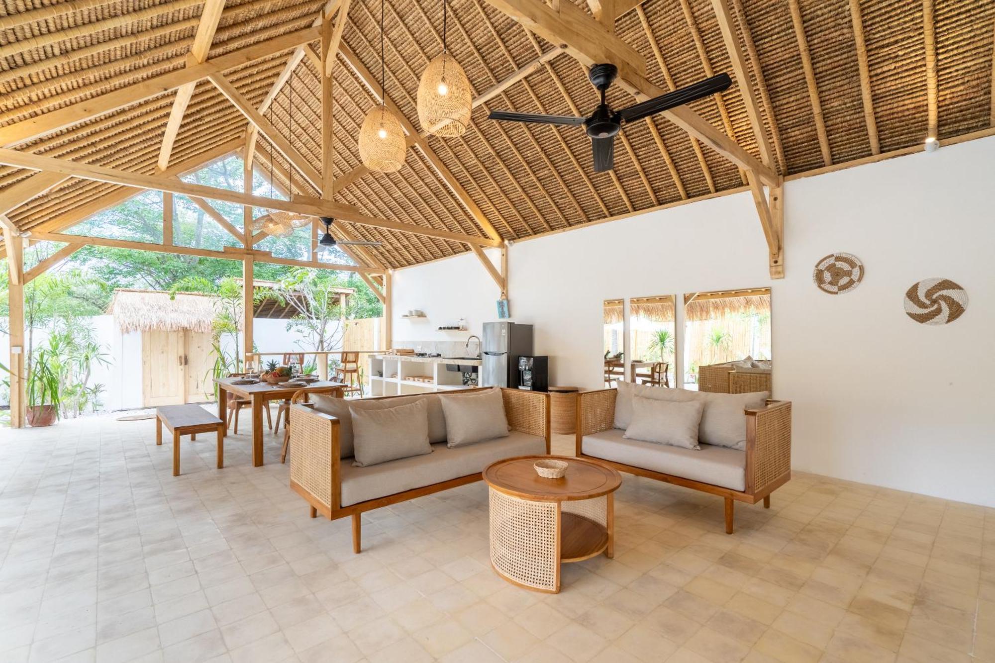 Villa Kelapa Kucing Gili Air Extérieur photo