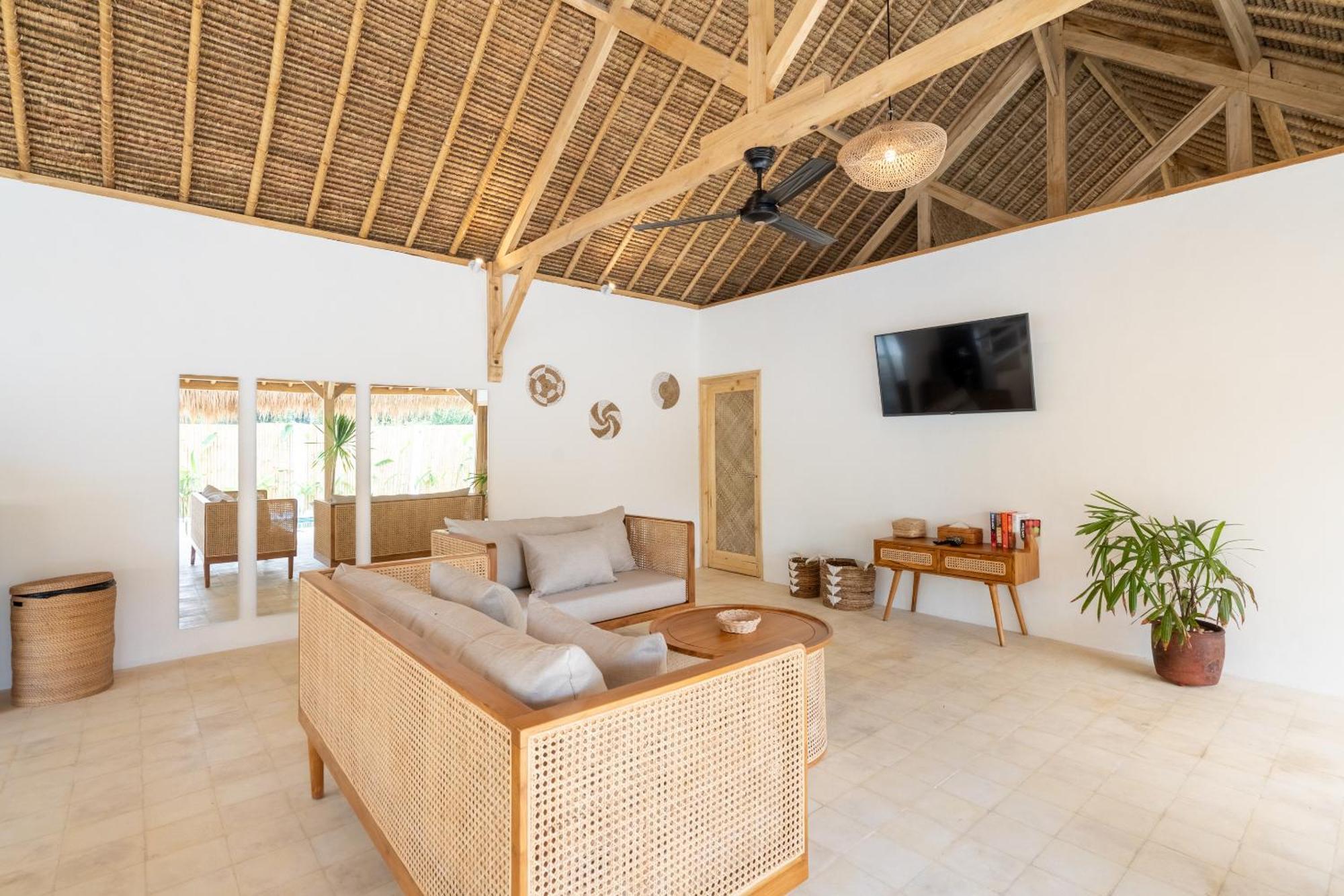 Villa Kelapa Kucing Gili Air Extérieur photo