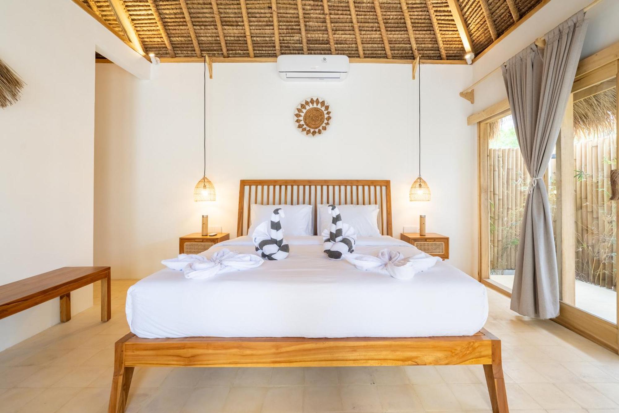 Villa Kelapa Kucing Gili Air Extérieur photo
