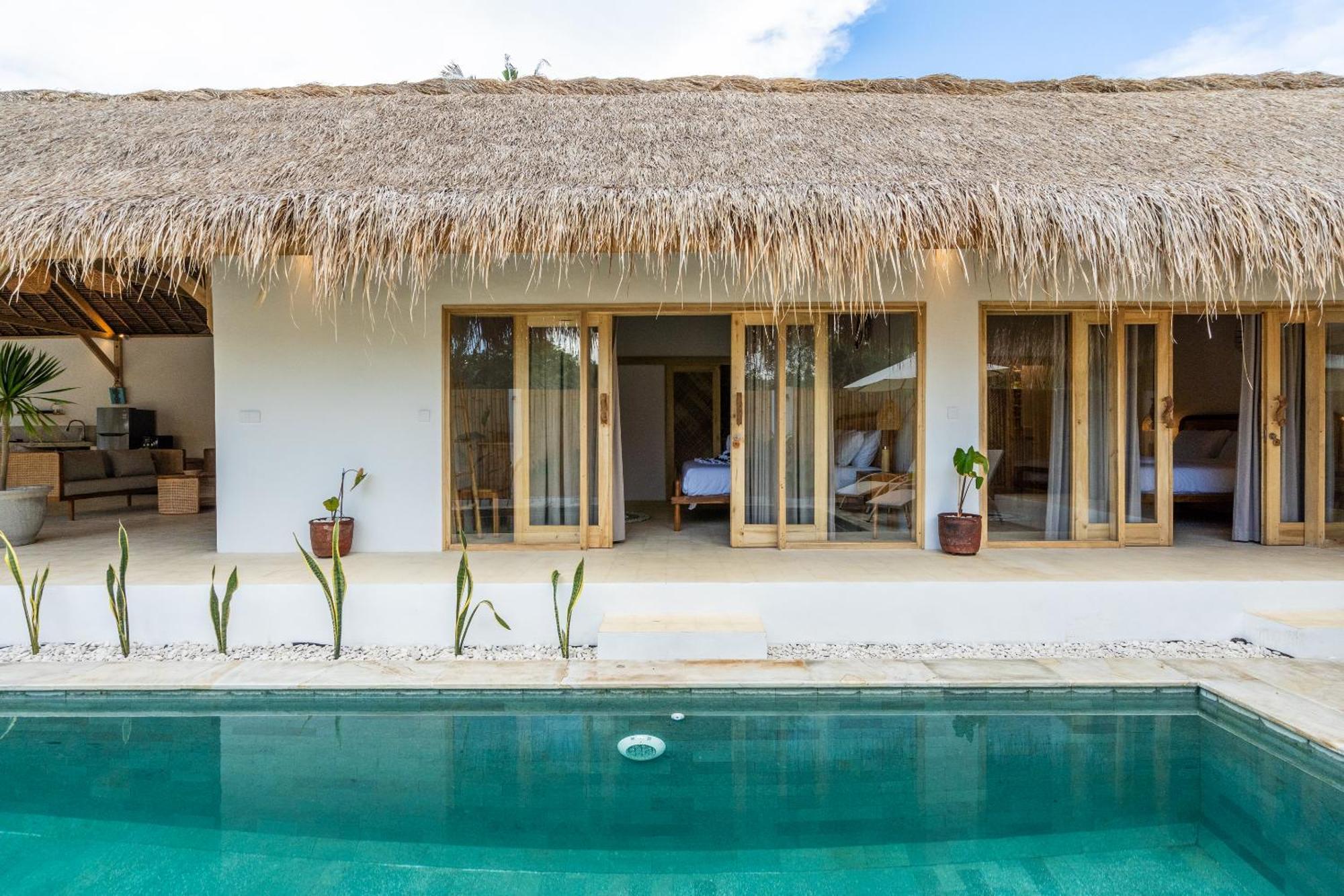 Villa Kelapa Kucing Gili Air Extérieur photo