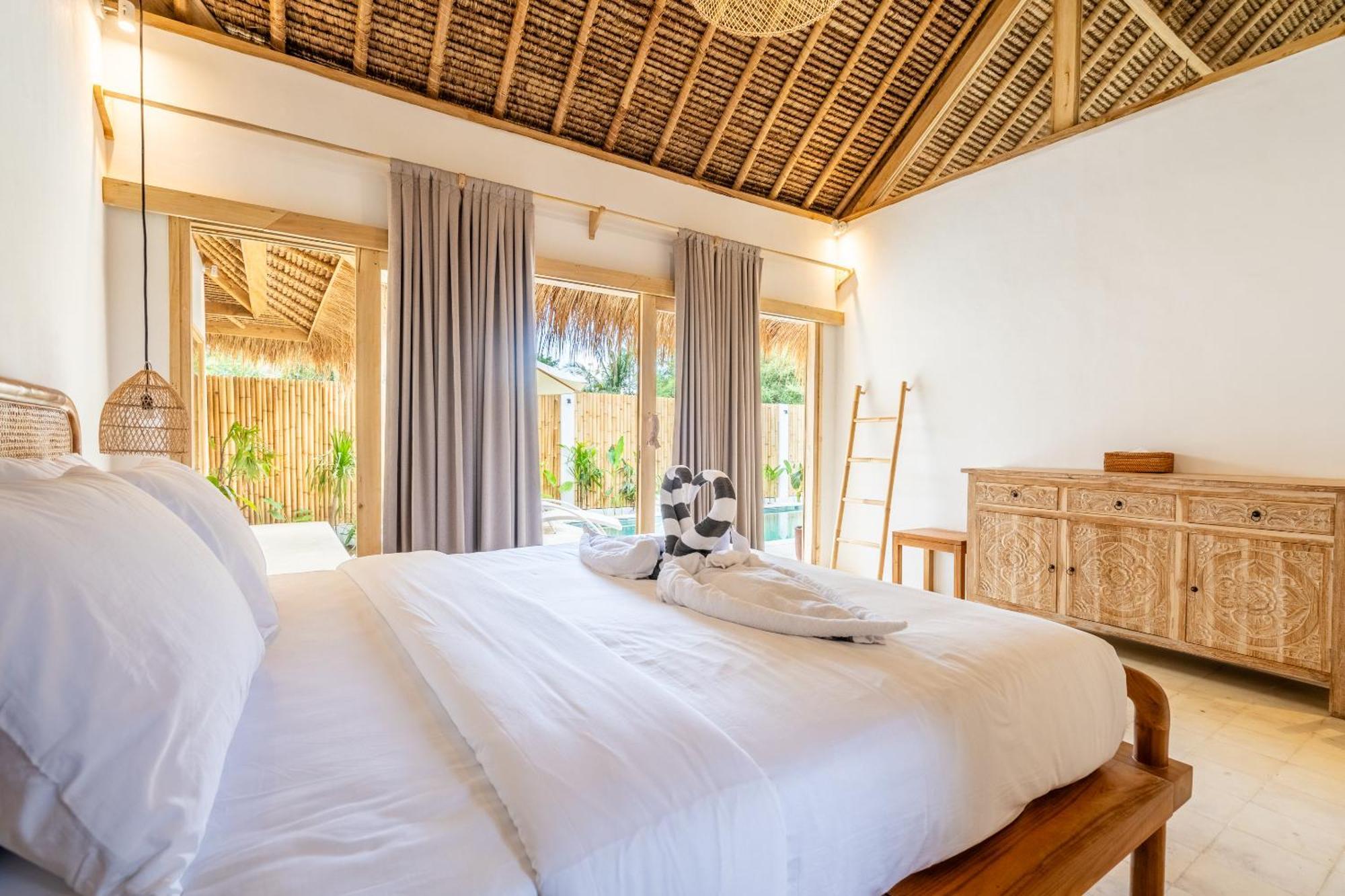 Villa Kelapa Kucing Gili Air Extérieur photo