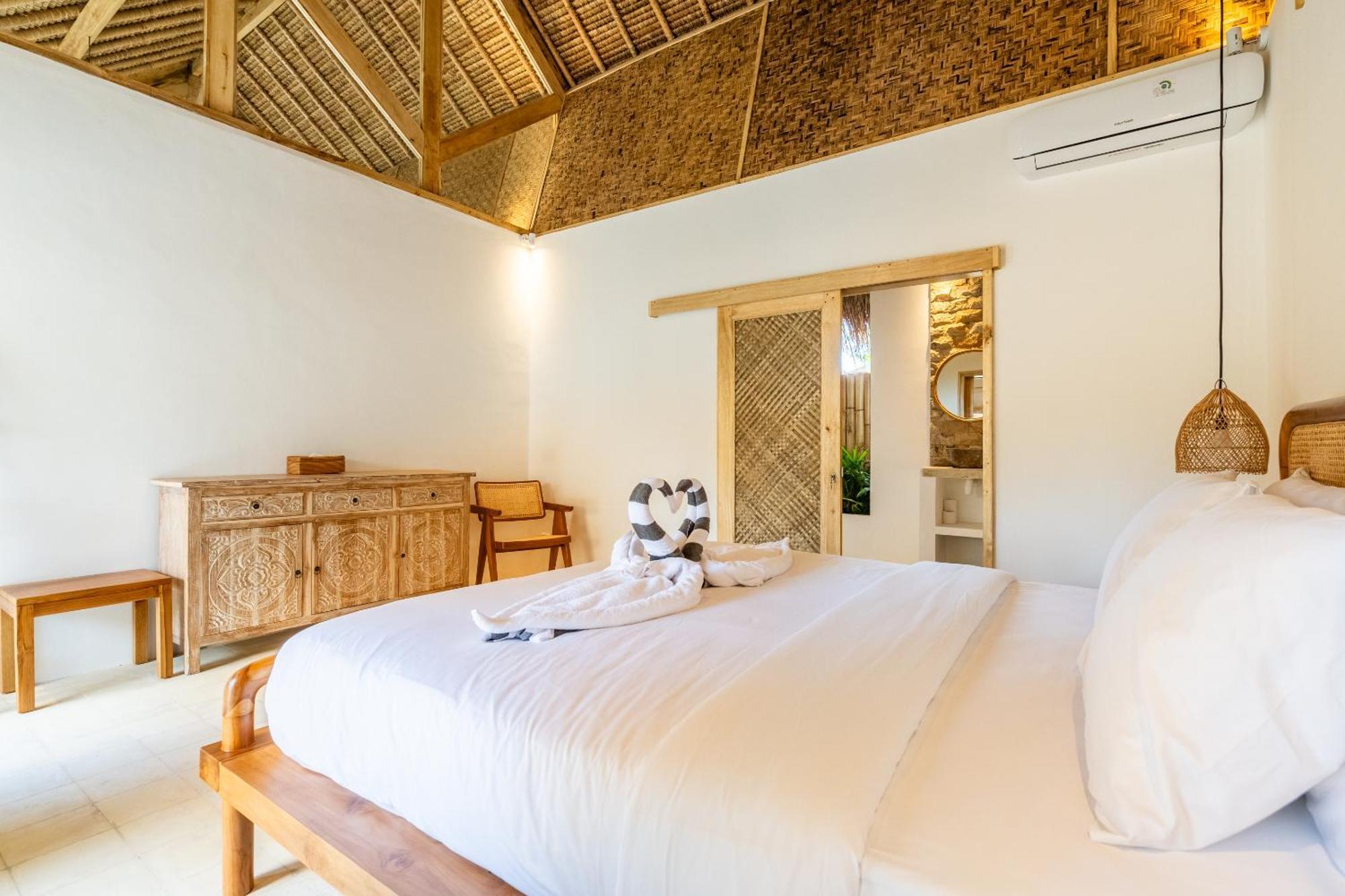 Villa Kelapa Kucing Gili Air Extérieur photo