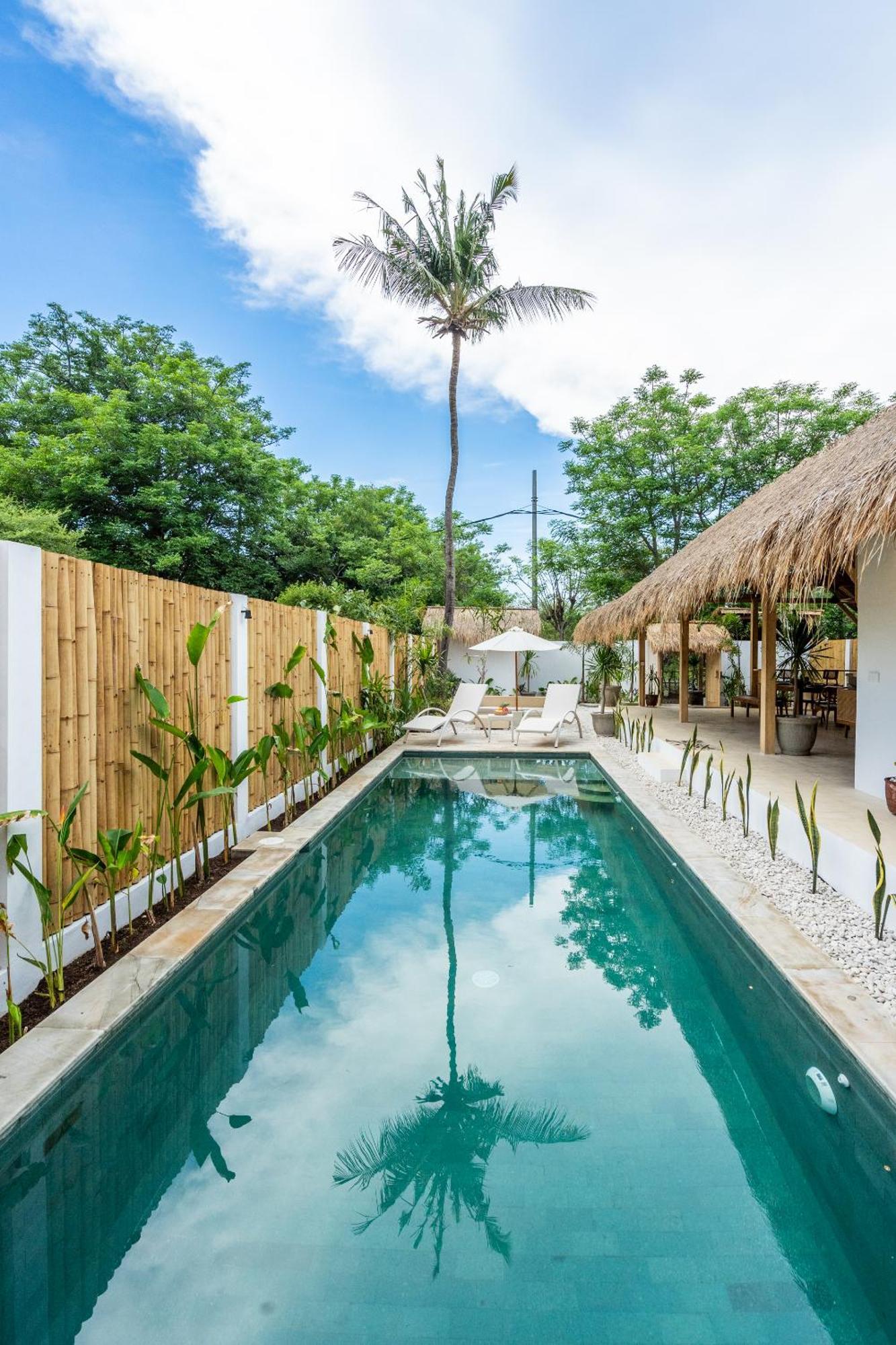 Villa Kelapa Kucing Gili Air Extérieur photo
