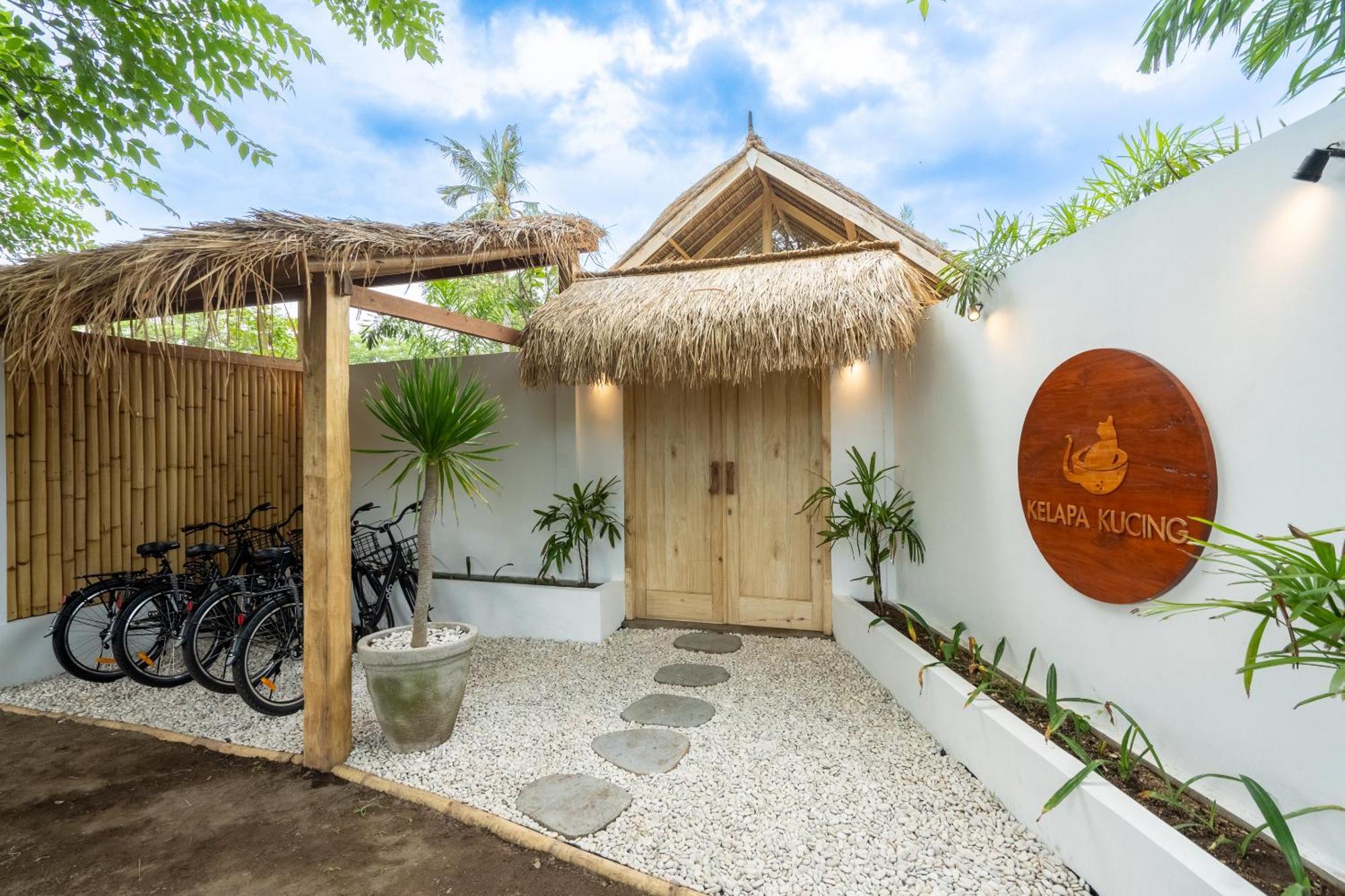 Villa Kelapa Kucing Gili Air Extérieur photo