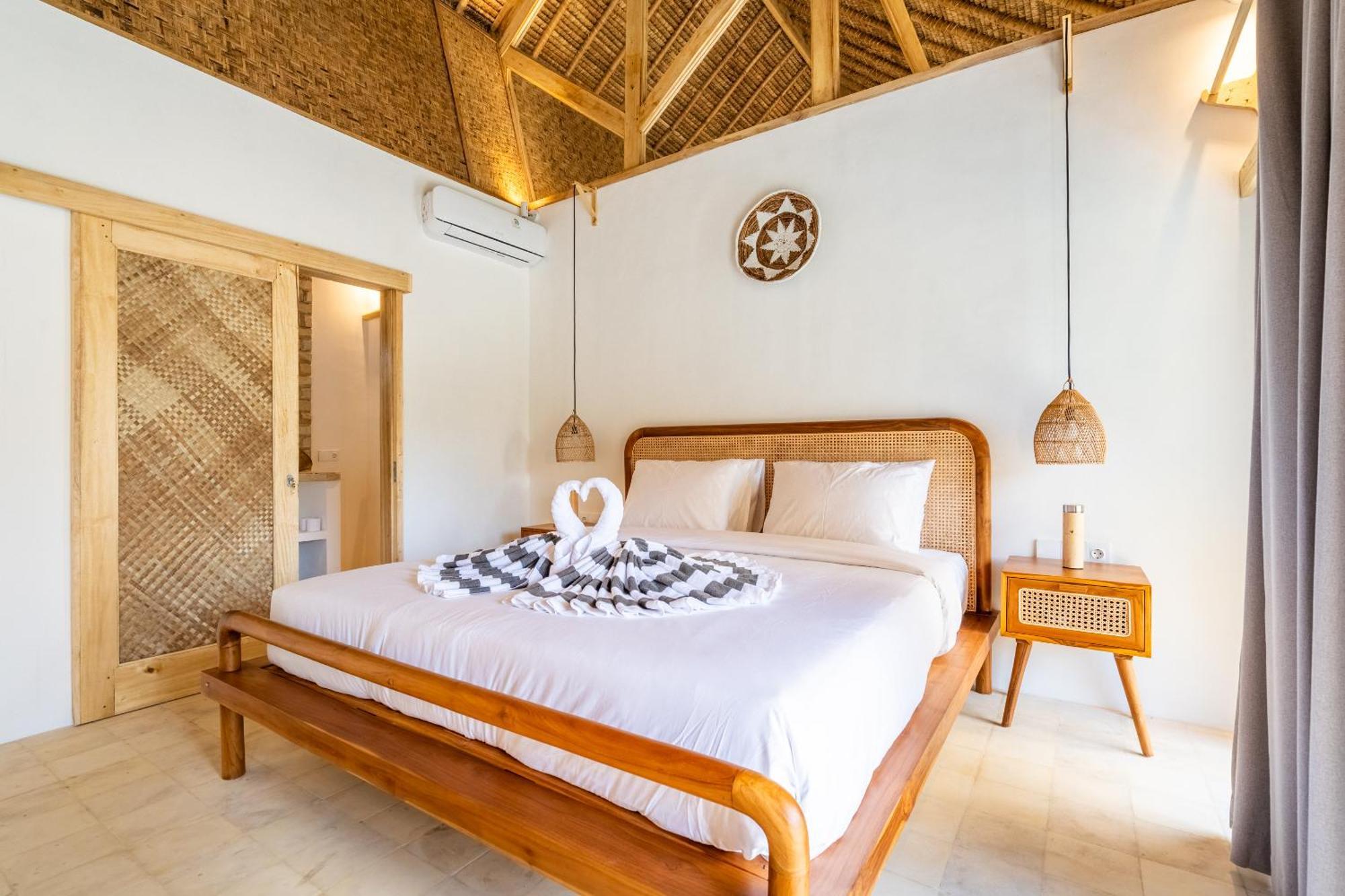 Villa Kelapa Kucing Gili Air Extérieur photo