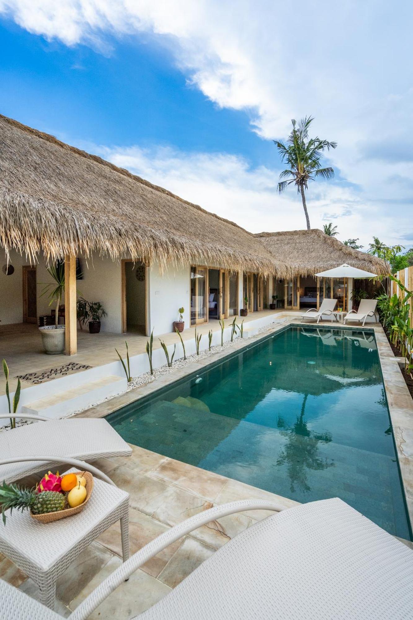 Villa Kelapa Kucing Gili Air Extérieur photo