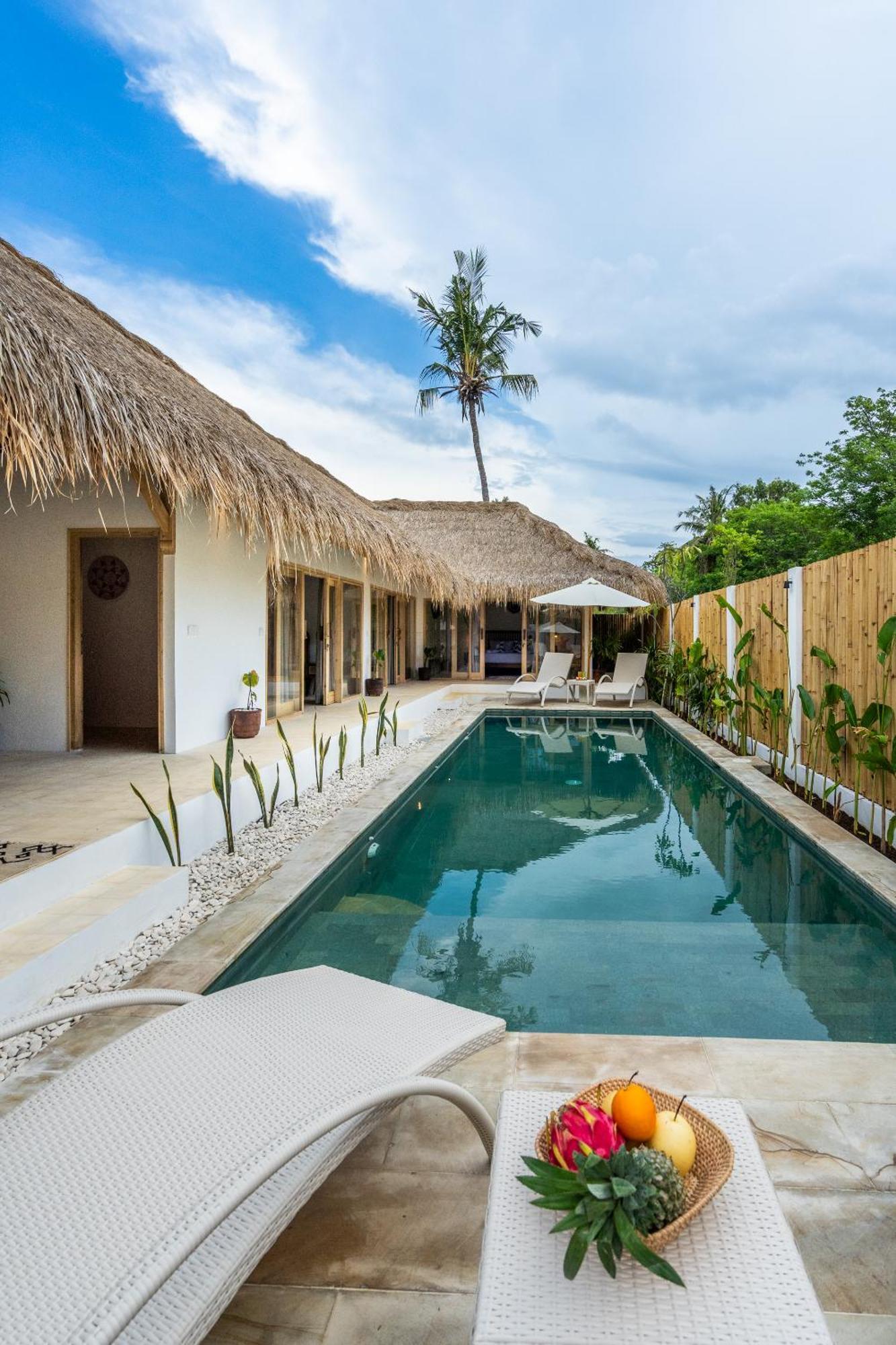 Villa Kelapa Kucing Gili Air Extérieur photo