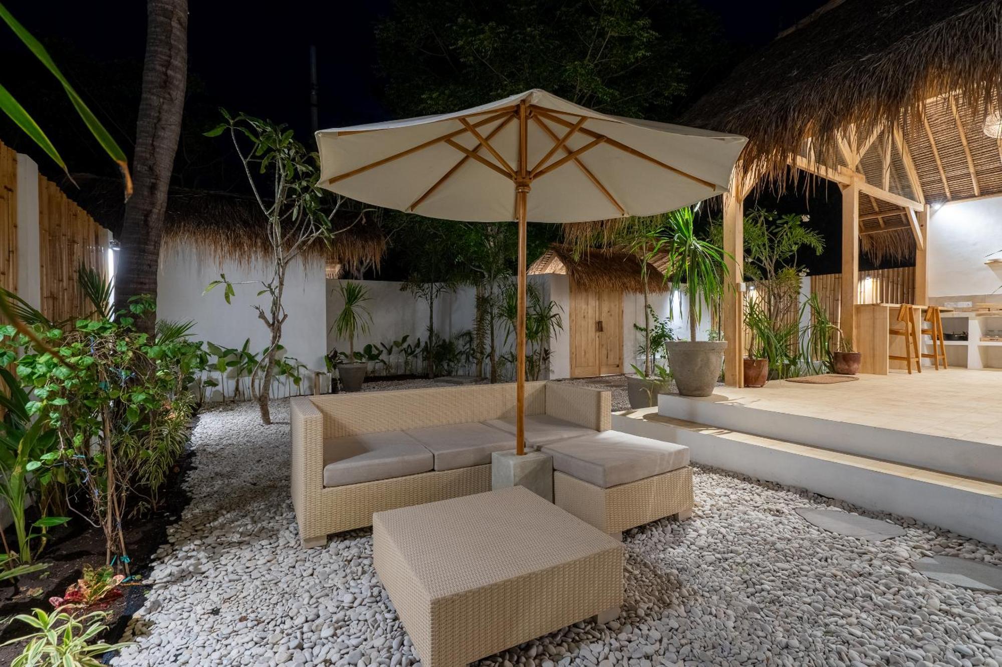 Villa Kelapa Kucing Gili Air Extérieur photo