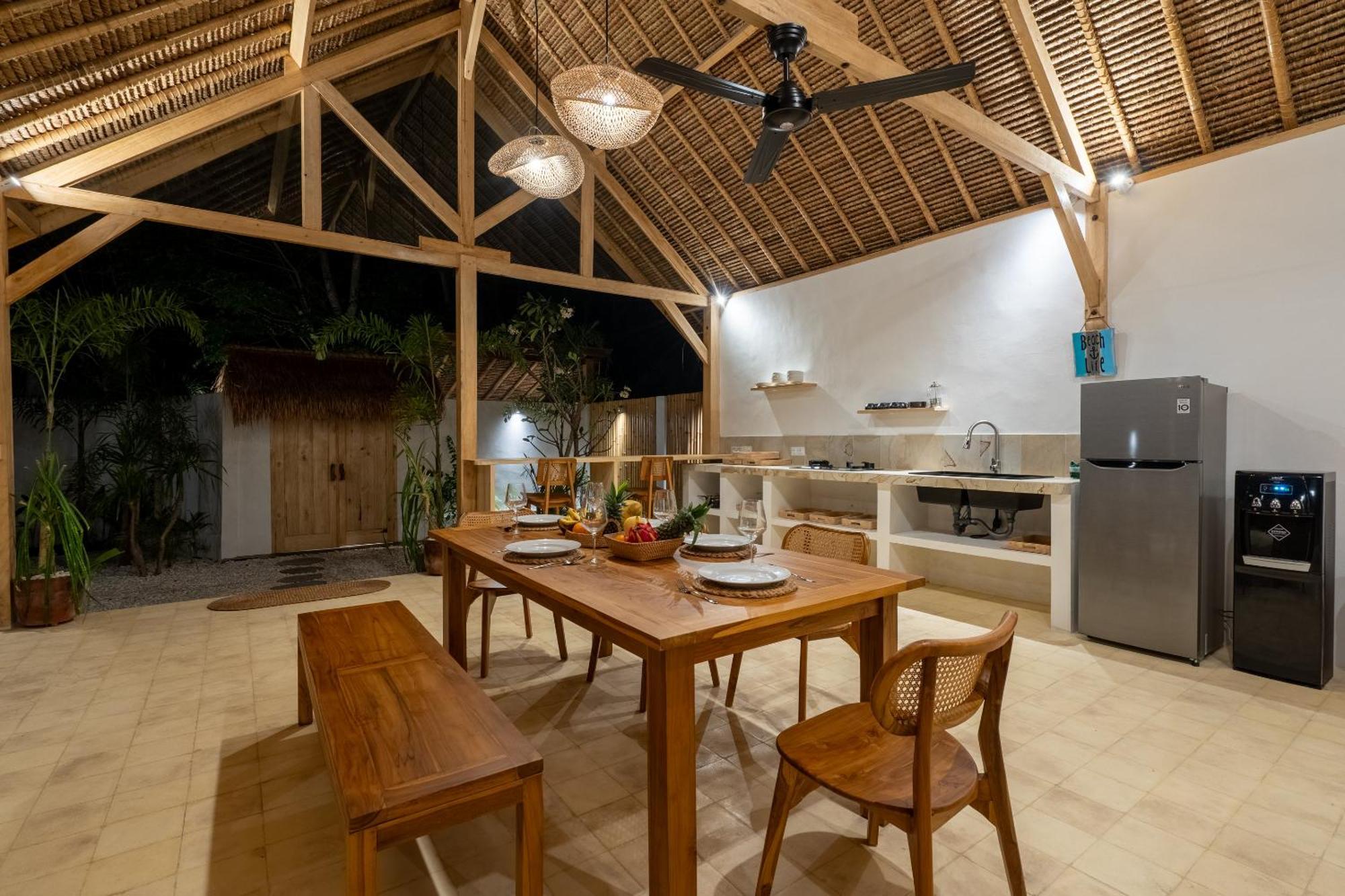 Villa Kelapa Kucing Gili Air Extérieur photo