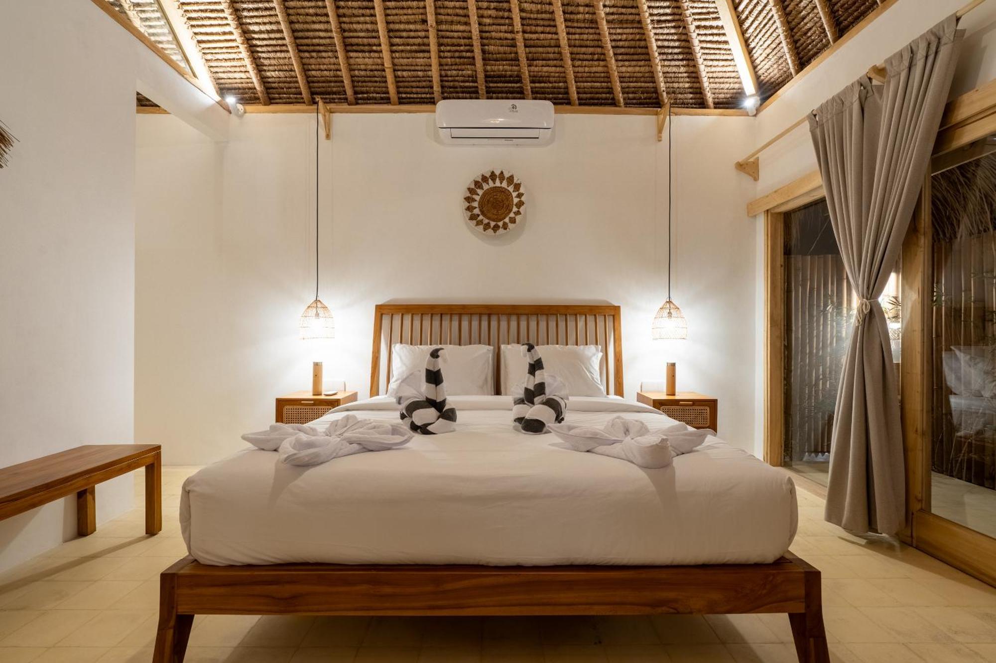 Villa Kelapa Kucing Gili Air Extérieur photo