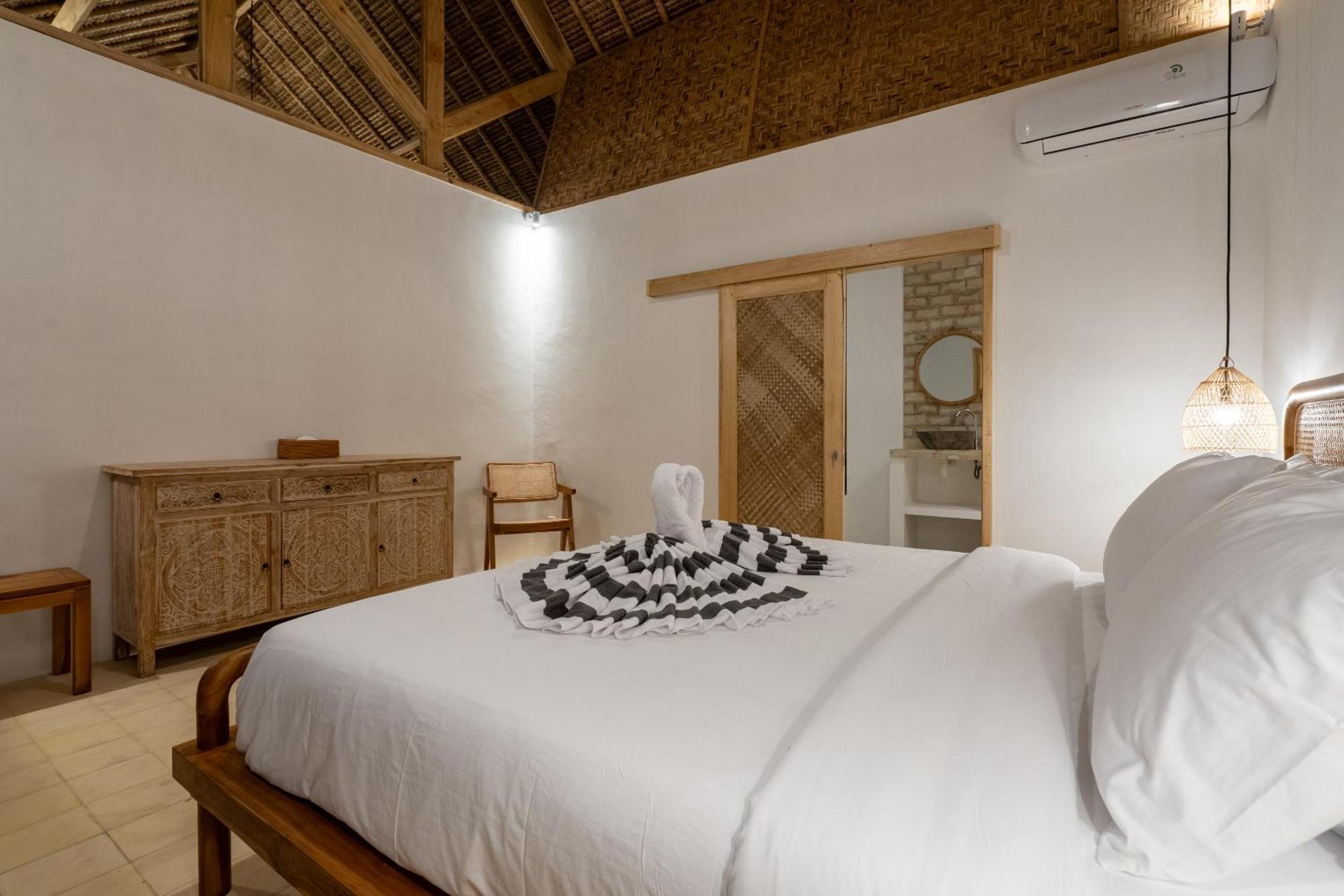 Villa Kelapa Kucing Gili Air Extérieur photo