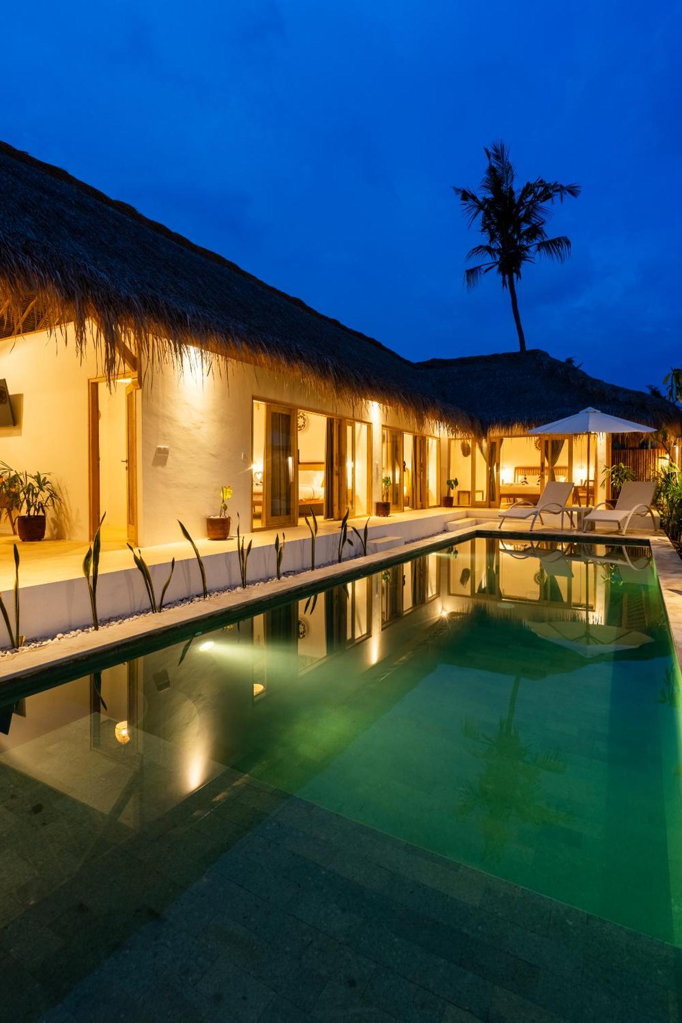 Villa Kelapa Kucing Gili Air Extérieur photo