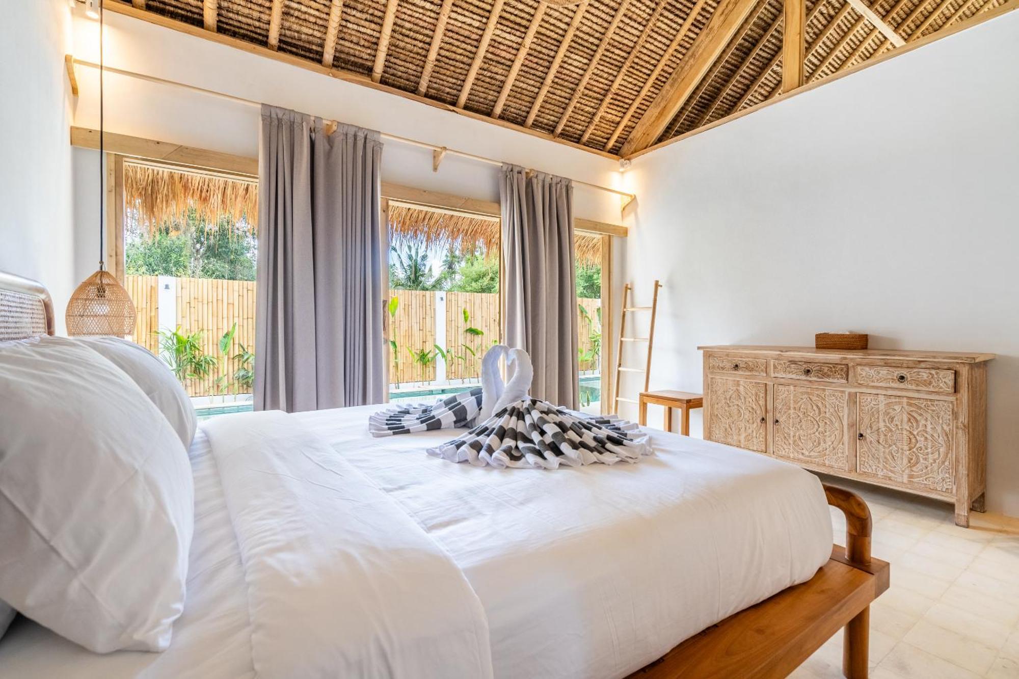 Villa Kelapa Kucing Gili Air Extérieur photo